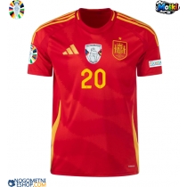 Moški Nogometni dresi Španija Pedri Gonzalez #20 Domači EP 2024 Kratek Rokav